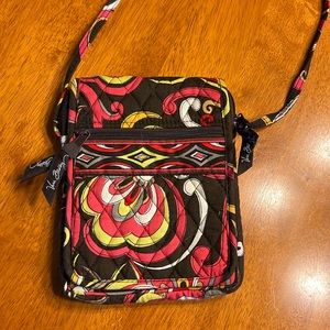 Brown multicolored, Vera Bradley Crossbody.
